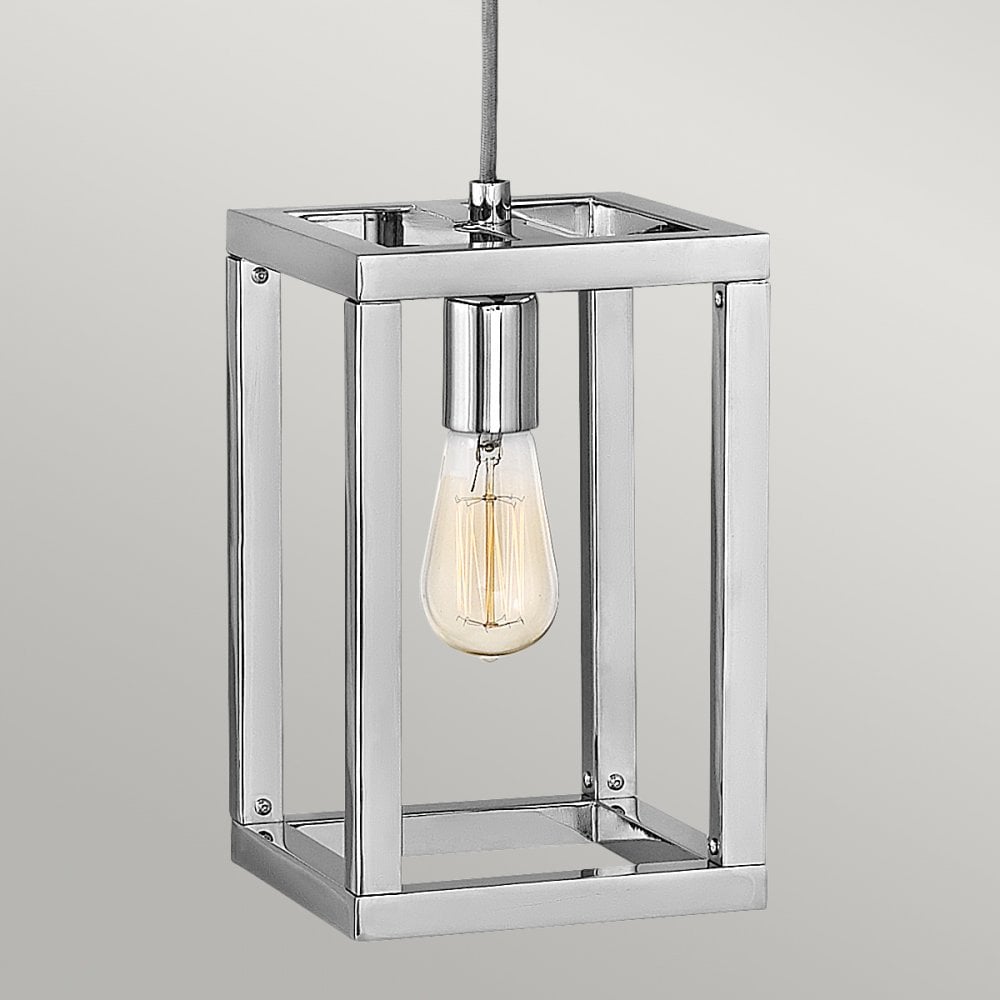 Quintiesse Ensemble Single Pendant / Wall Light - Polished Nickel