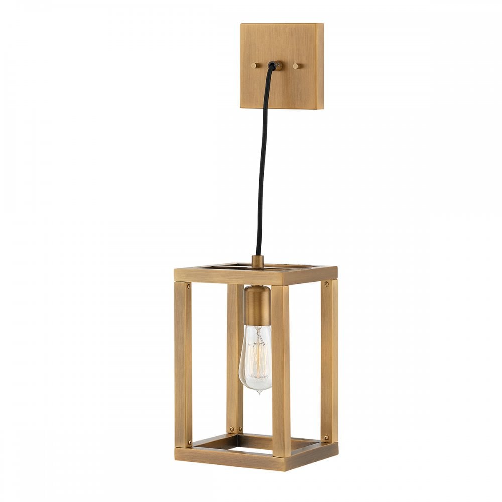 Quintiesse Ensemble Single Pendant / Wall Light - Brushed Bronze