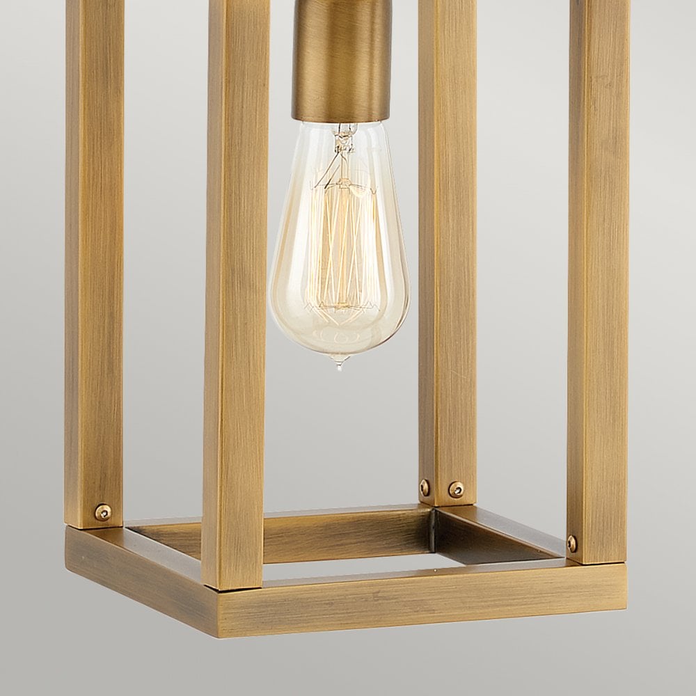 Quintiesse Ensemble Single Pendant / Wall Light - Brushed Bronze