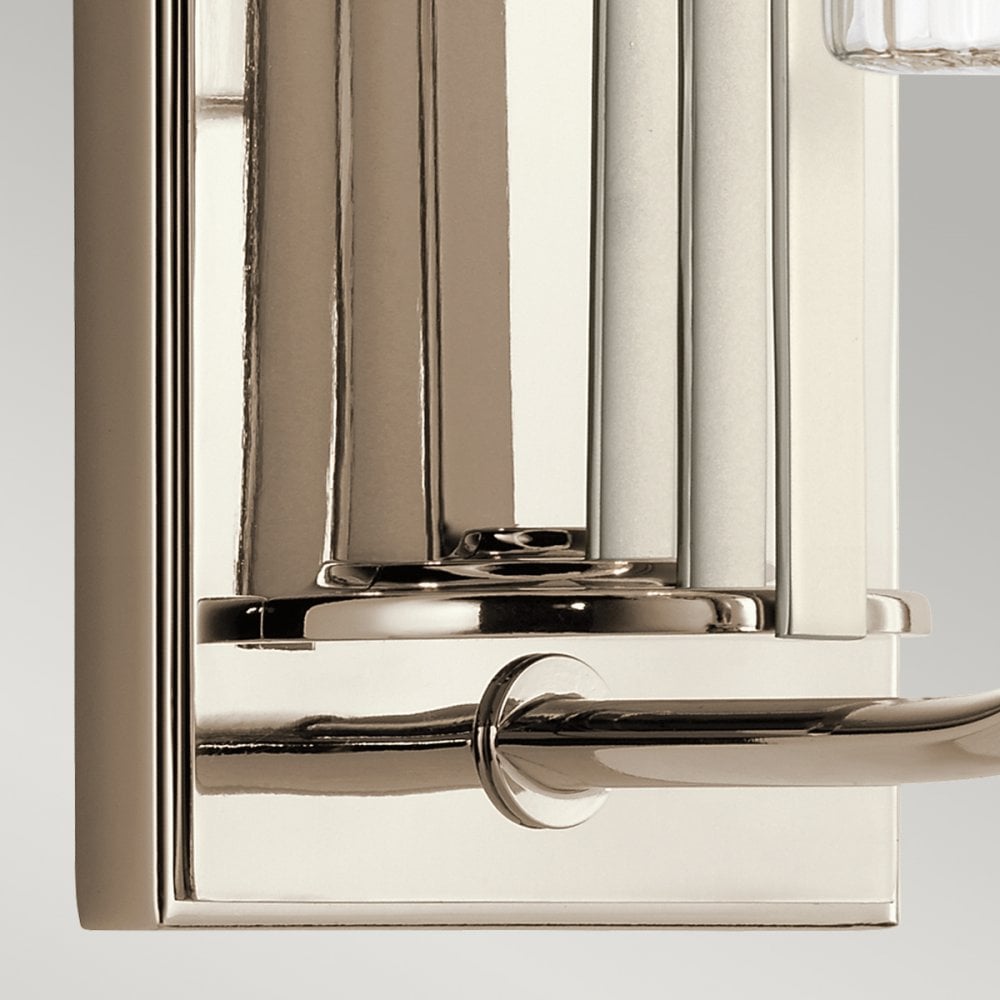 Quintiesse Kimrose Single Wall Light - Polished Nickel