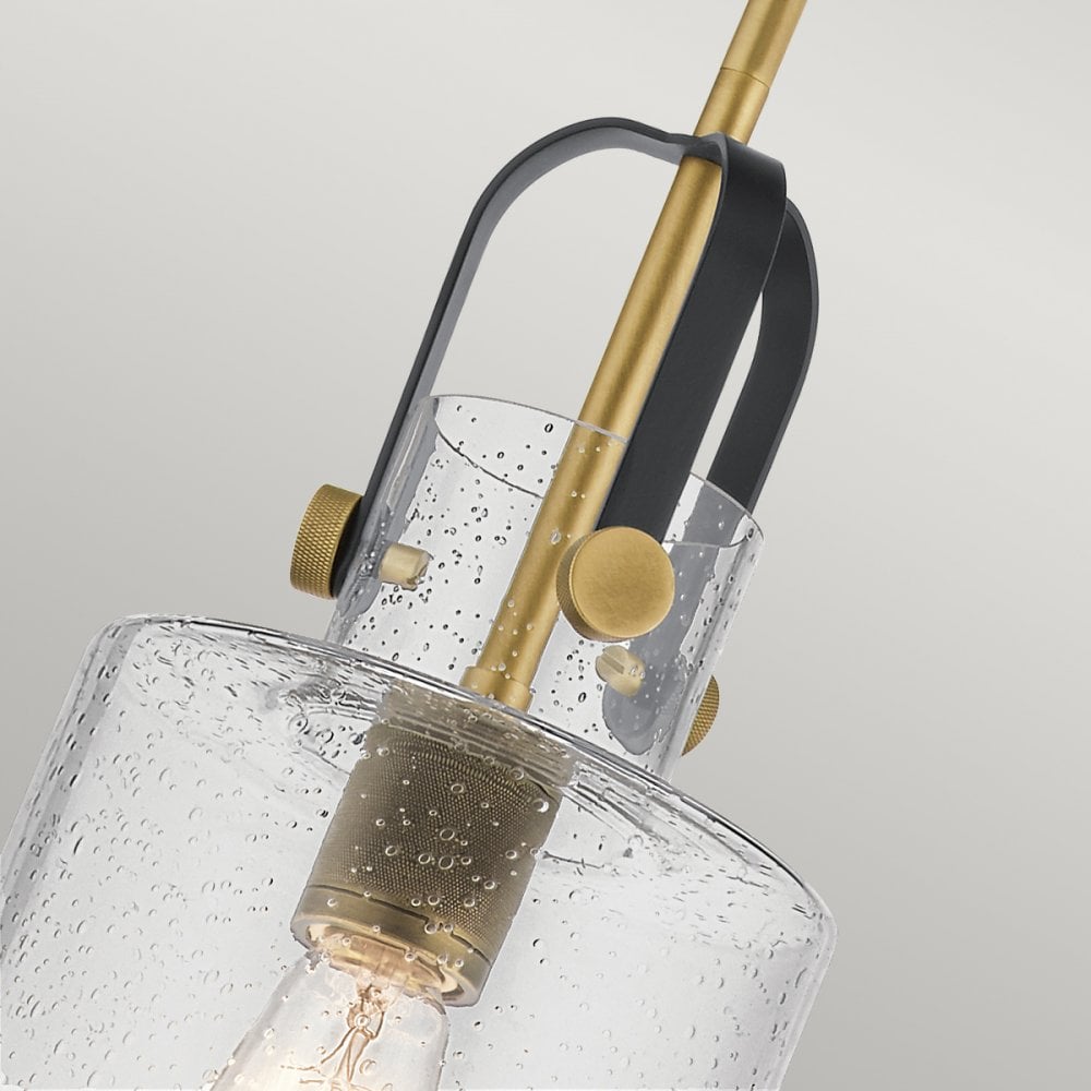 Quintiesse Kitner Single Pendant - Brass