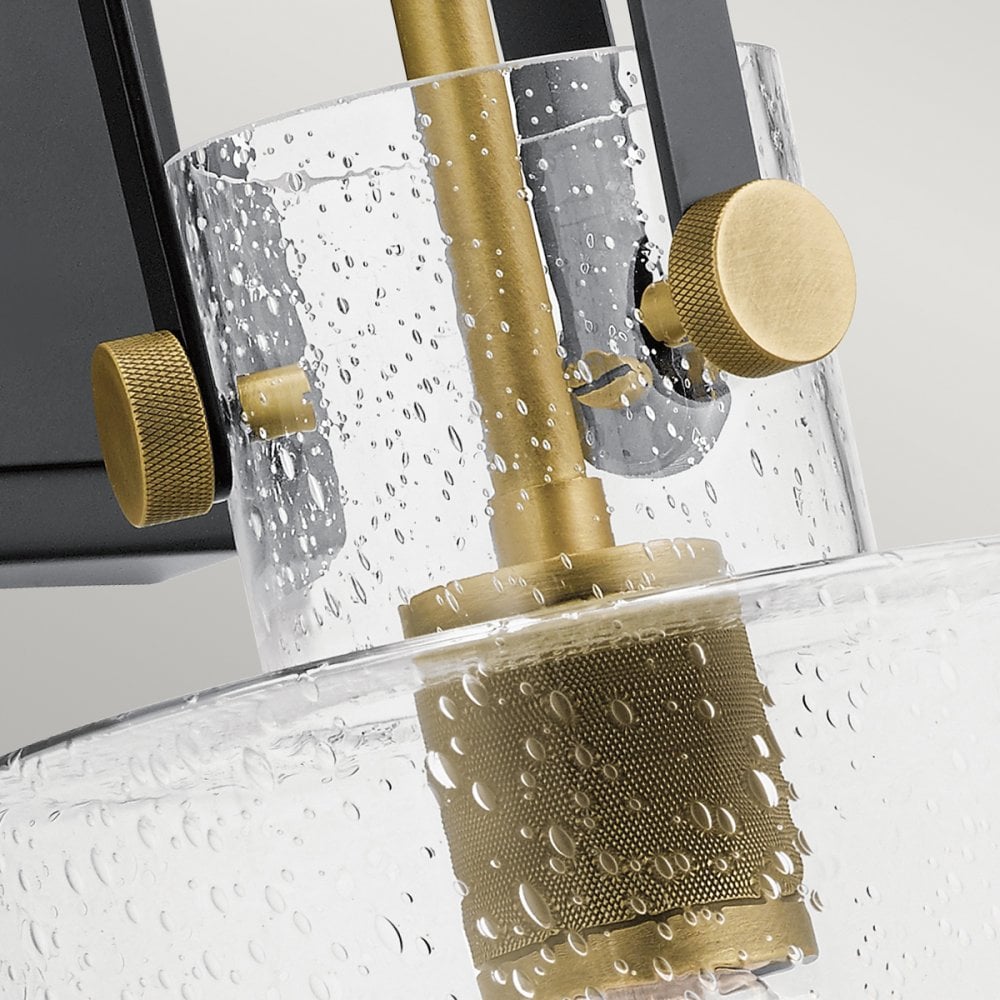 Quintiesse Kitner Single Wall Light - Brass