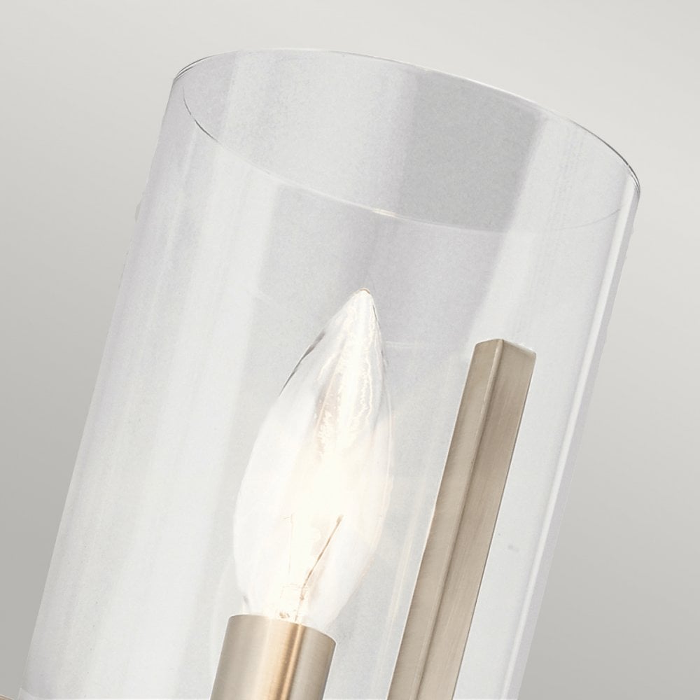 Quintiesse Nye Single Wall Light - Classic Pewter