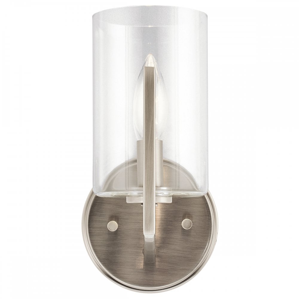 Quintiesse Nye Single Wall Light - Classic Pewter