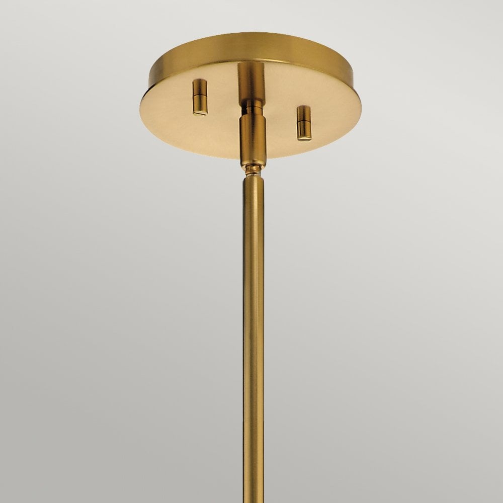 Quintiesse Pim 5 Light Bathroom Chandelier - Fox Gold