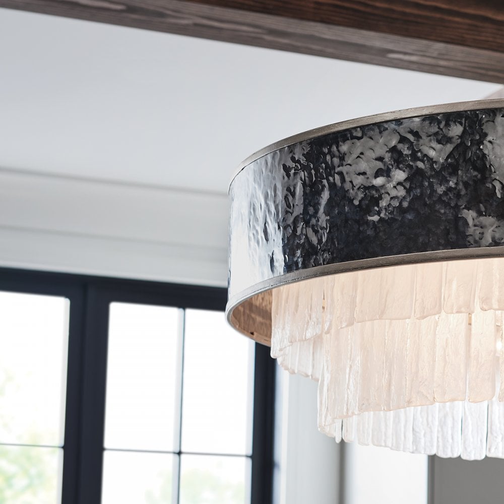 Quintiesse Reverie 8 Light Pendant - Champagne Gold