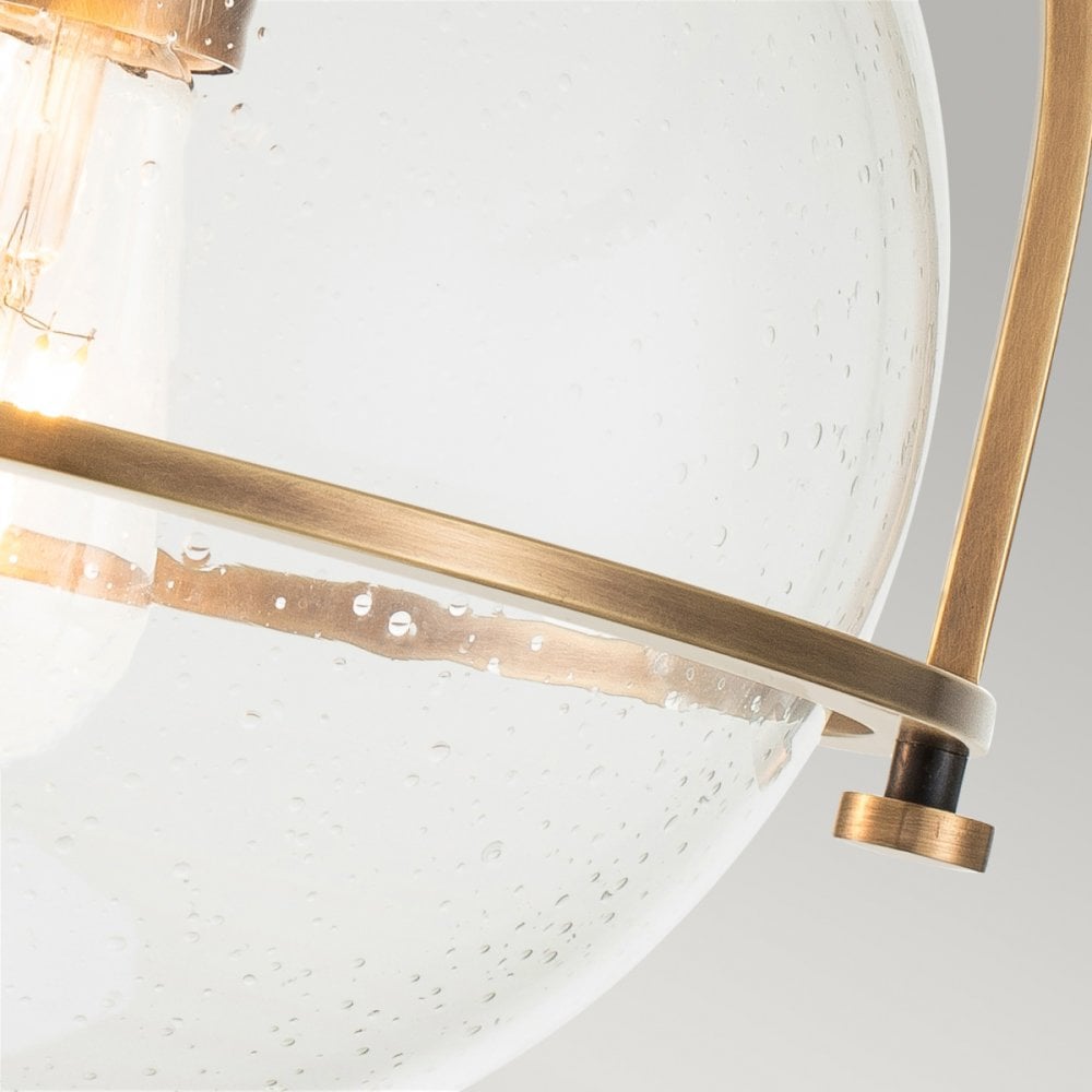 Quintiesse Somerset Single Flush Fitting - Clear - Heritage Brass