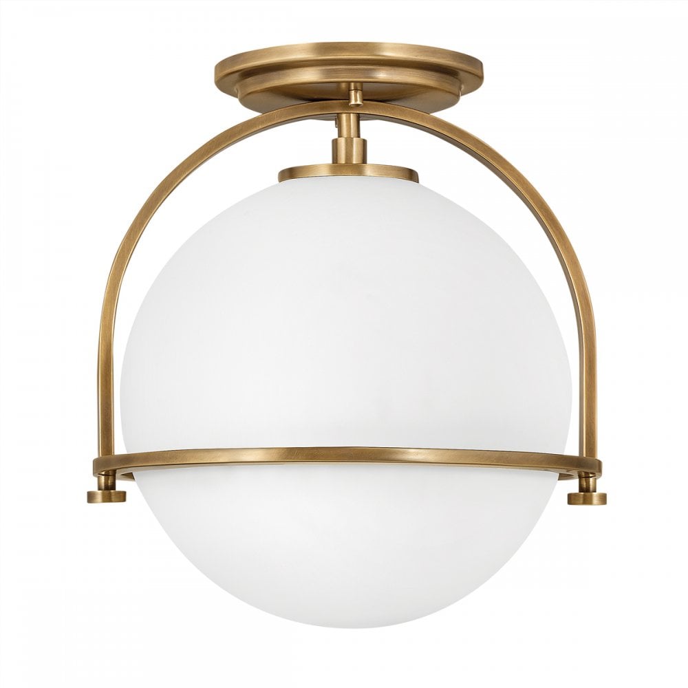 Quintiesse Somerset Single Flush Fitting - Opal - Heritage Brass