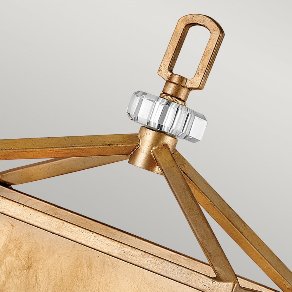 Quintiesse Stinson 2 Light Wall Light - Distressed Brass