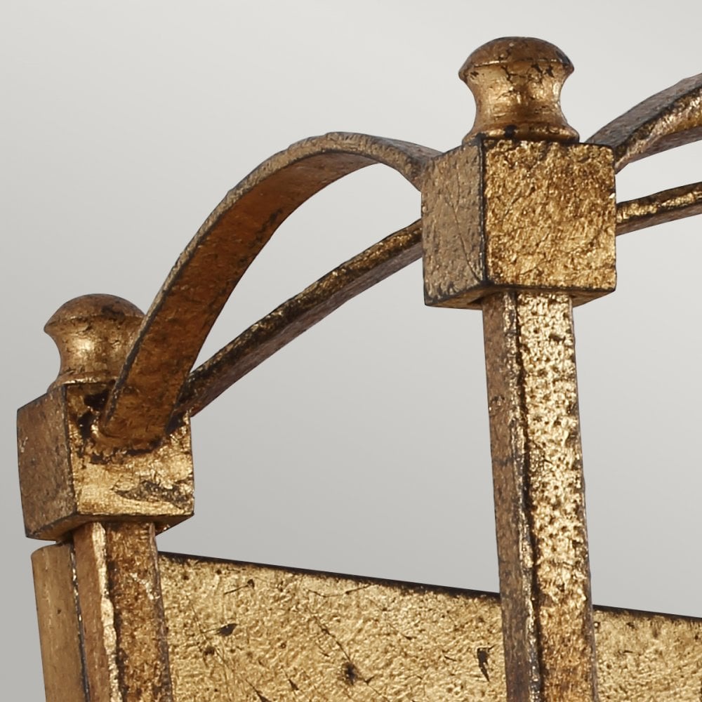 Quintiesse Thayer 2 Light Wall Light - Antique Gild