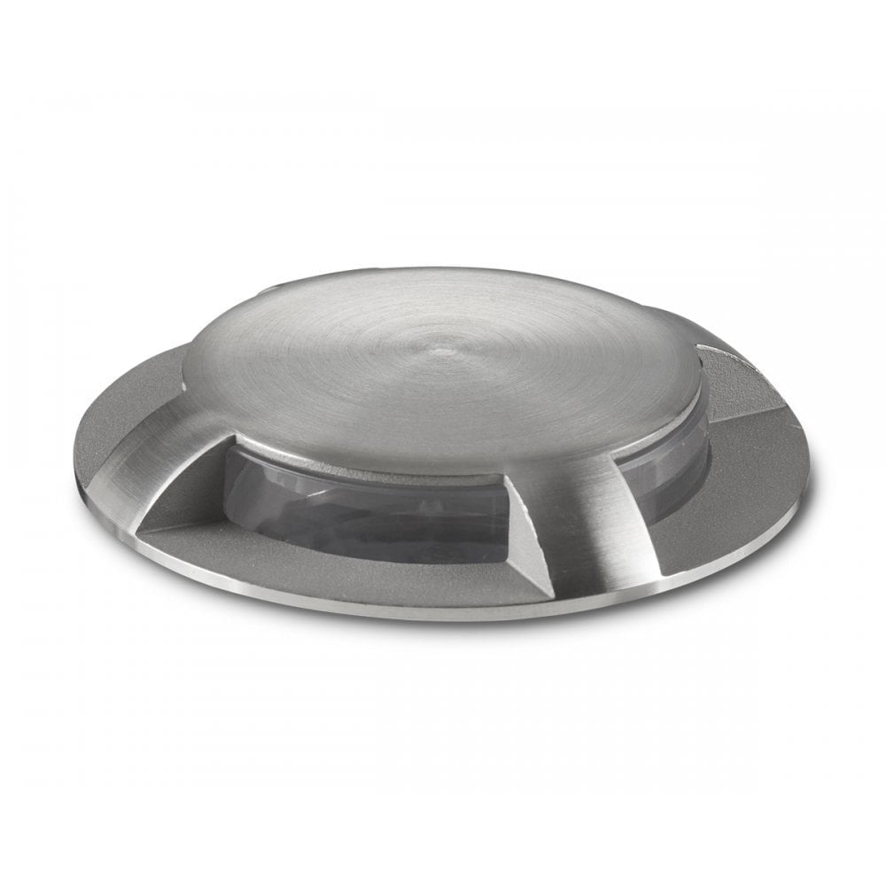 Collingwood GL200 5.7W Large Domed Marker LED Light - Stainless Steel - 4 Facets - Straight to Mains