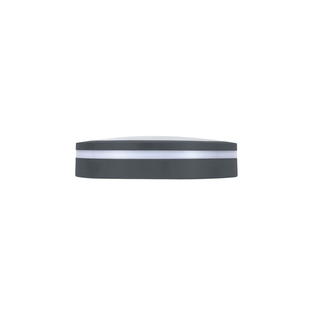Collingwood Halo Wall Light 12W CCT Switchable - Anthracite Grey