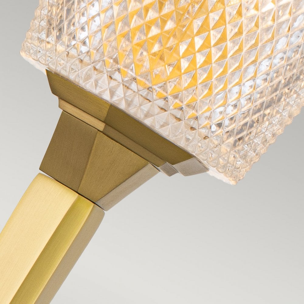 Elstead Verity Single Bathroom Wall Light - Brushed Brass