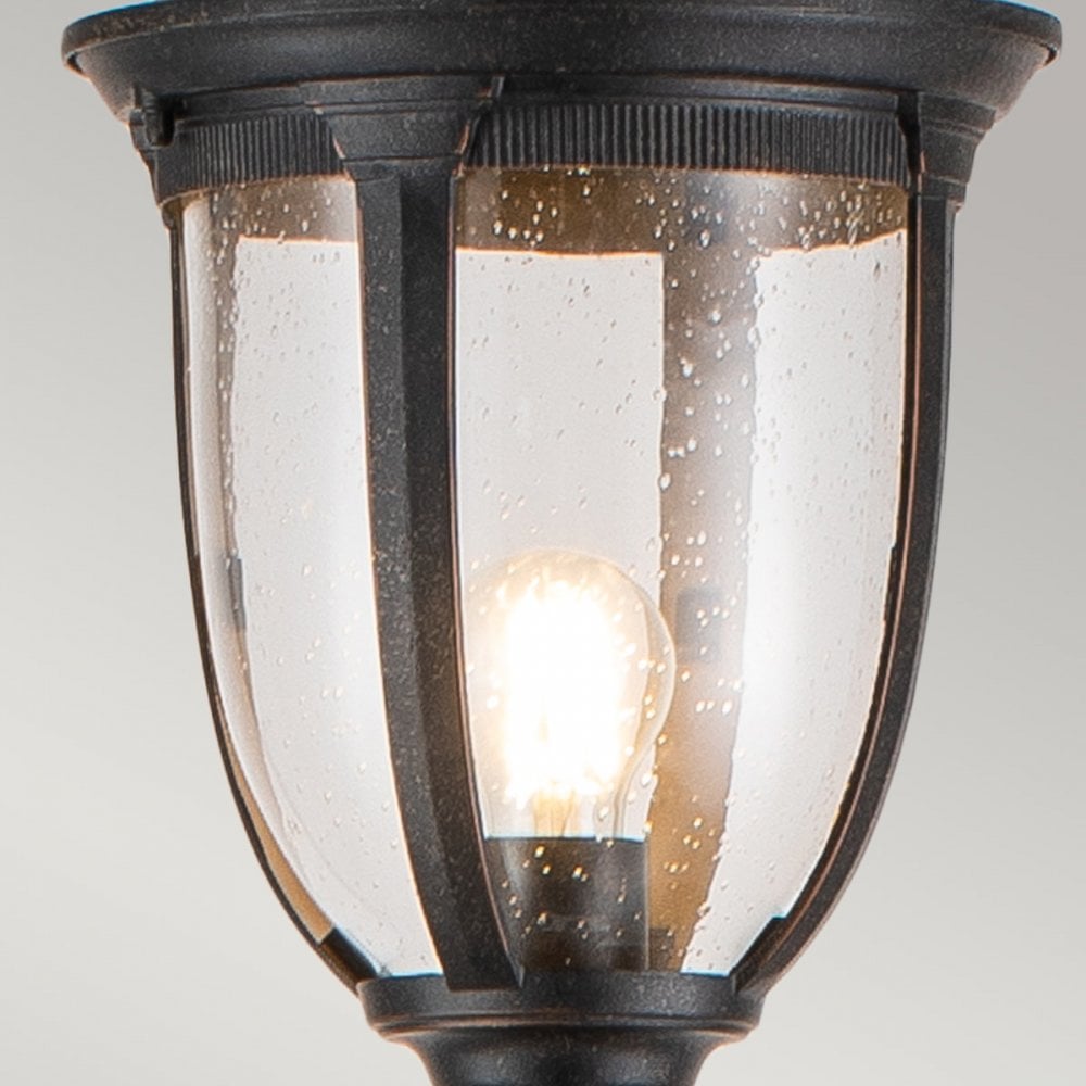Elstead Cleveland Single Head Lamp Post - Weathered Bronze