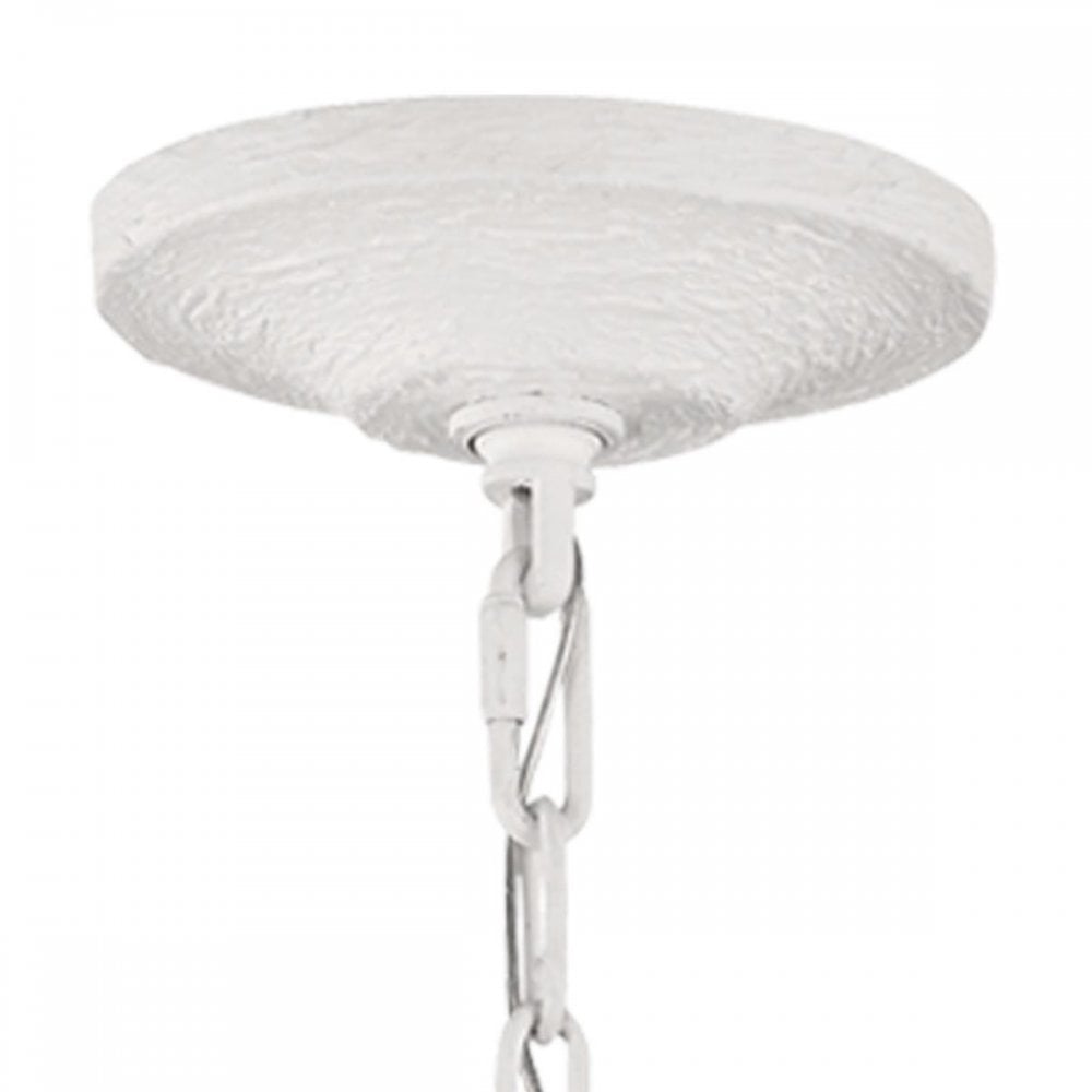Feiss Annie 6 Light Chandelier - Plaster White