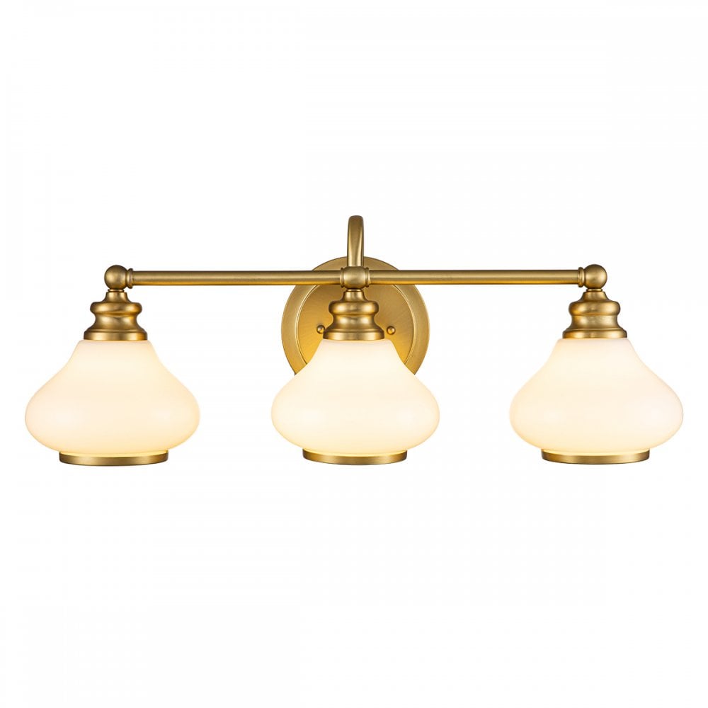 Hinkley Ainsley 3 Light Wall Light - Burnished Brass