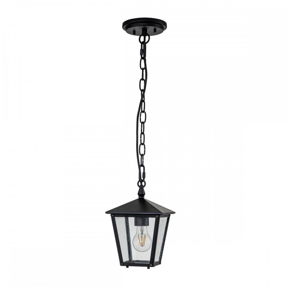 Hinkley Huntersfield Single Small Chain Lantern - Black