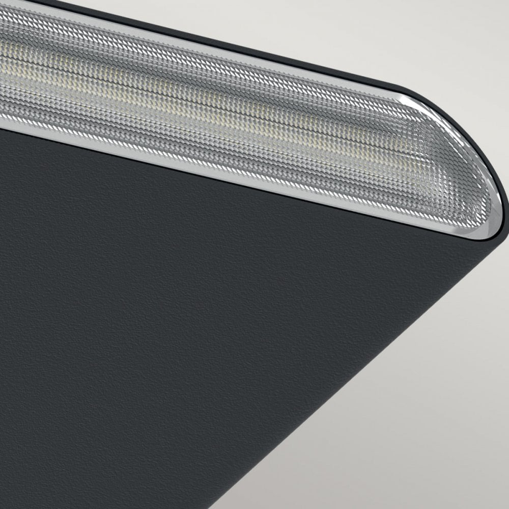 Elstead Jens Medium LED Up & Down Wall Light - Black