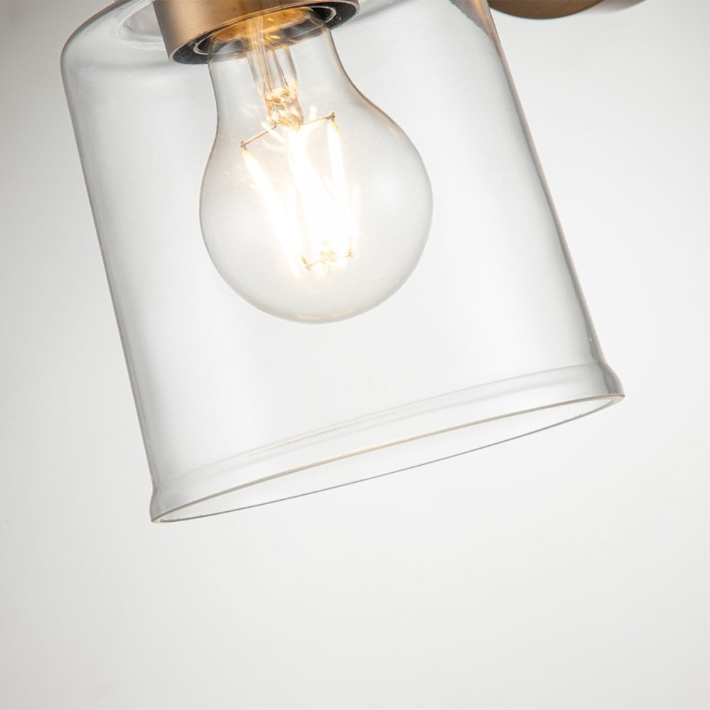 Kichler Aivian Single Wall Light - Weathered Brass