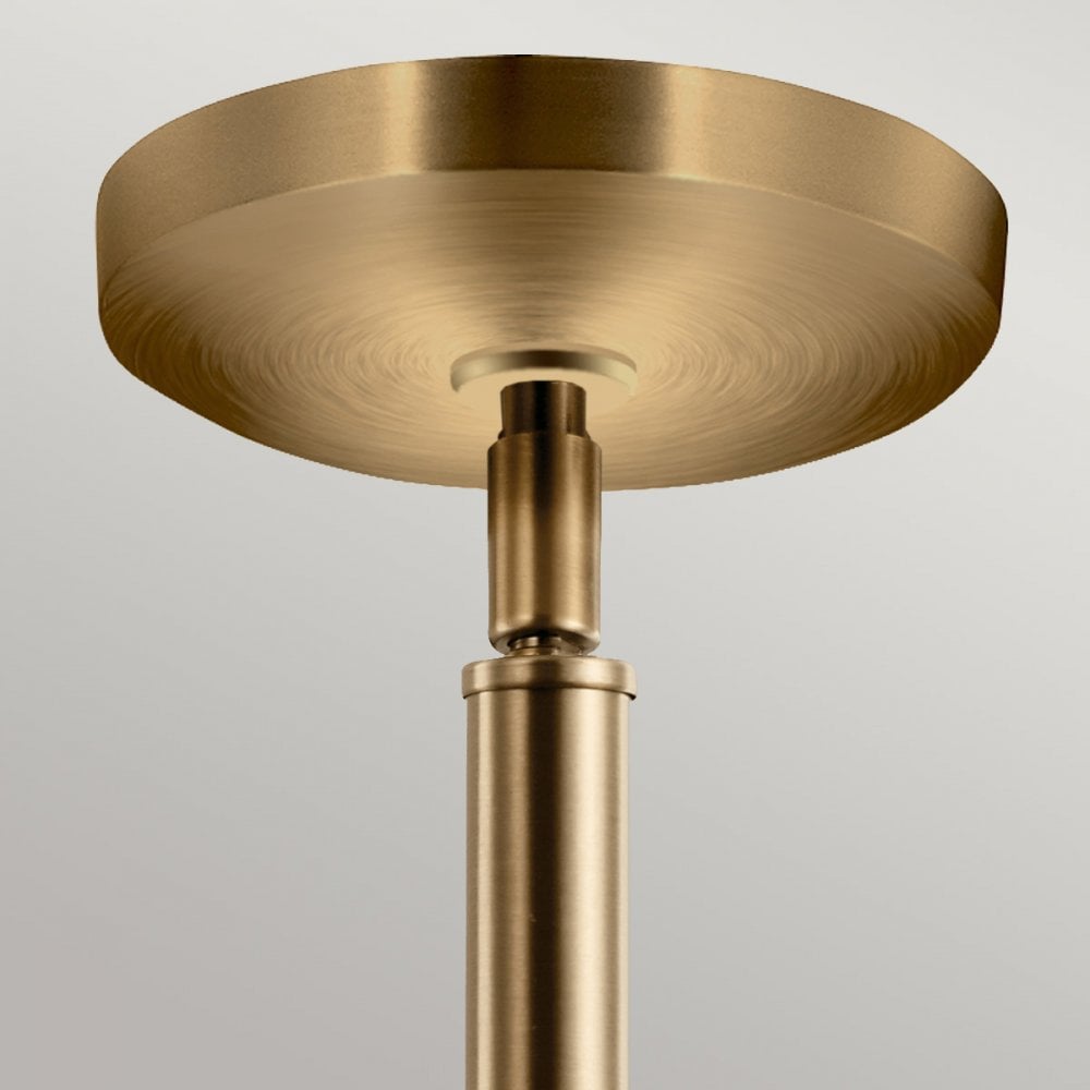 Kichler Aivian Single Pendant - Weathered Brass
