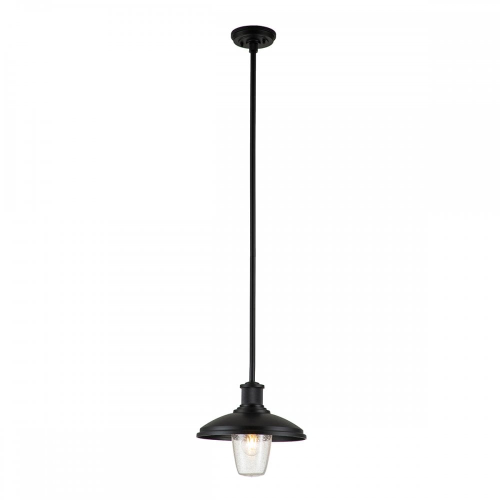 Kichler Allenbury Single Outdoor Pendant - Textured Black