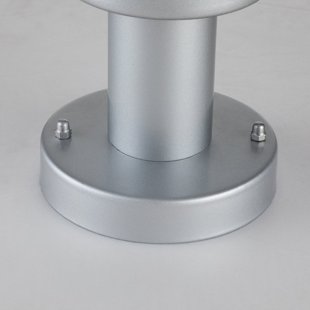 Elstead Klampenborg Single Pedestal - Silver
