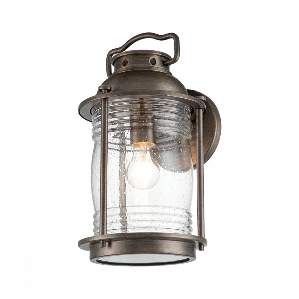 Kichler Ashland Bay Single Large Wall Lantern - Burnished Bronze