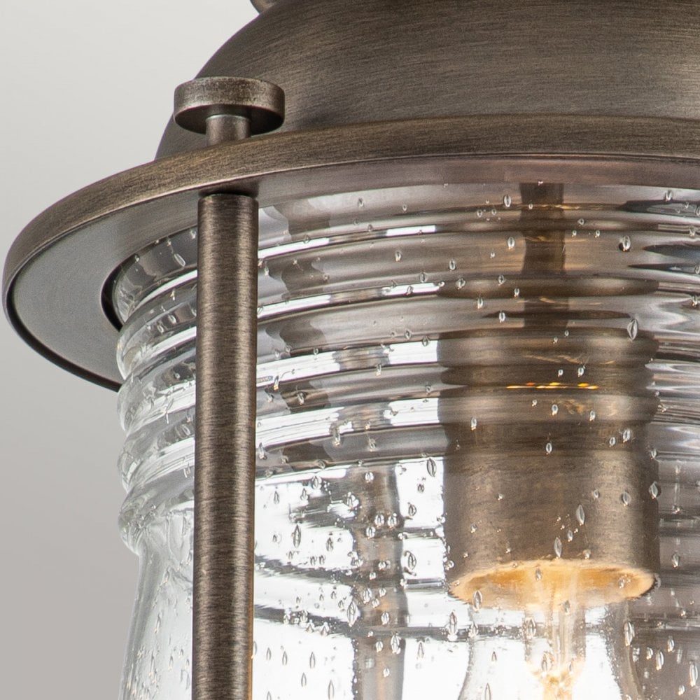 Kichler Ashland Bay Single Large Wall Lantern - Burnished Bronze