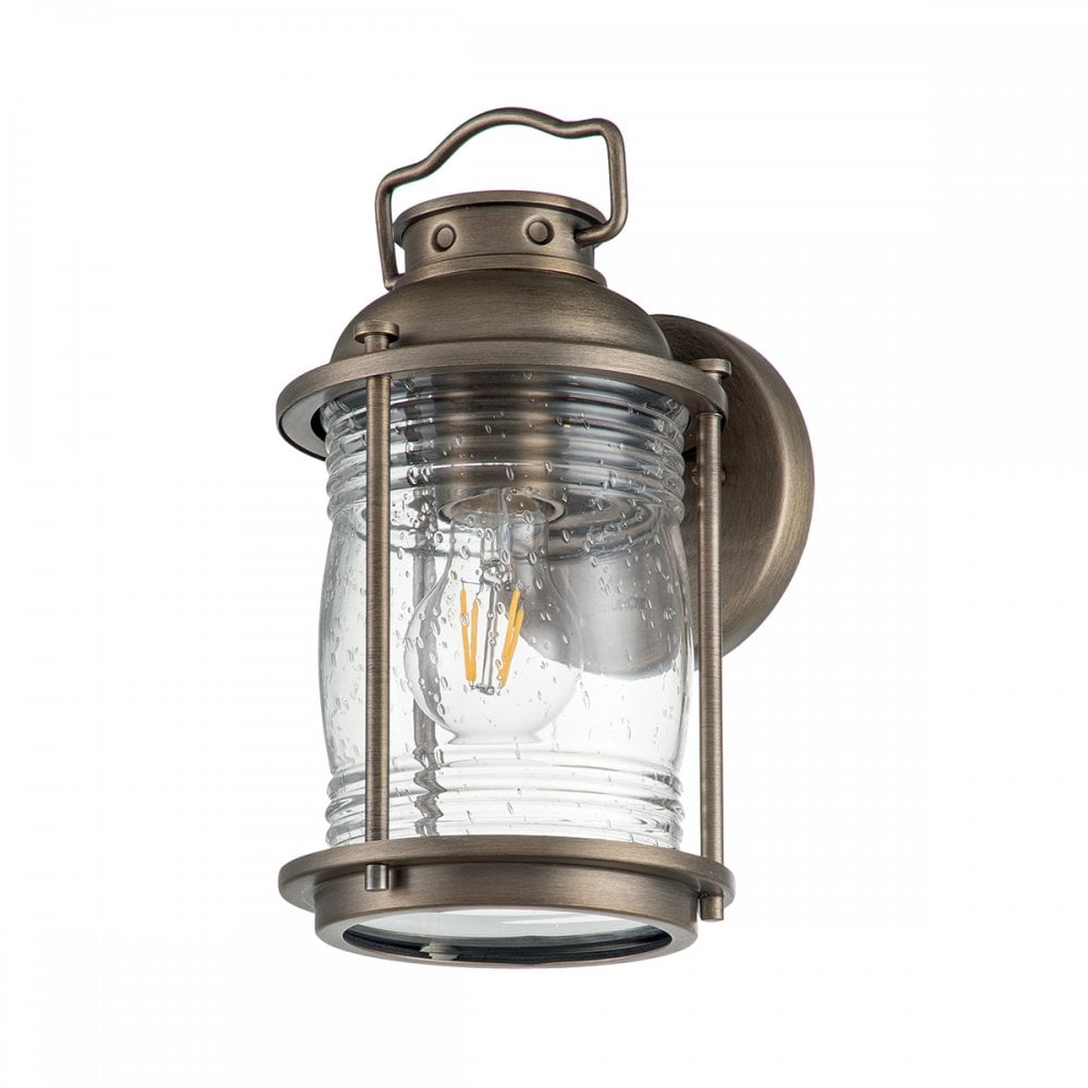 Kichler Ashland Bay Single Small Wall Lantern - Burnished Bronze