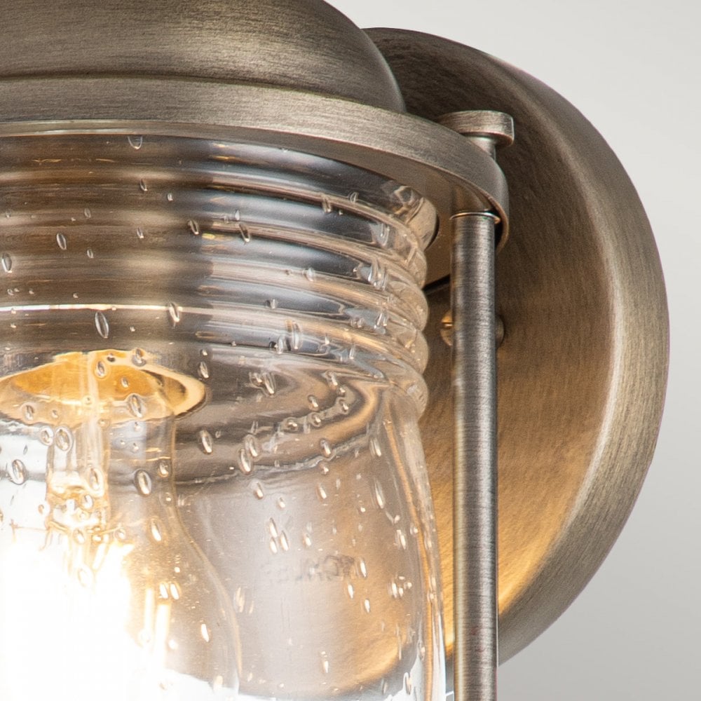 Kichler Ashland Bay Single Small Wall Lantern - Burnished Bronze