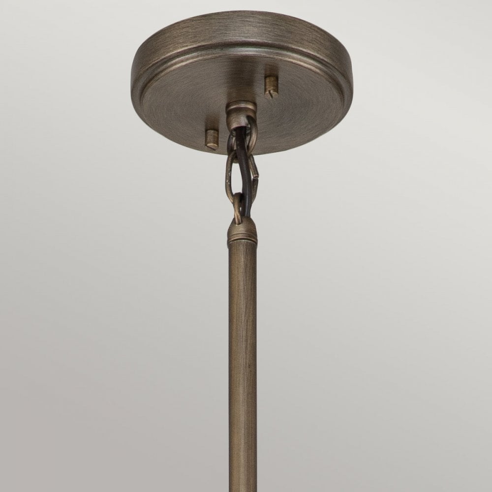 Kichler Ashland Bay 5 Light Outdoor Chandelier - Burnished Bronze