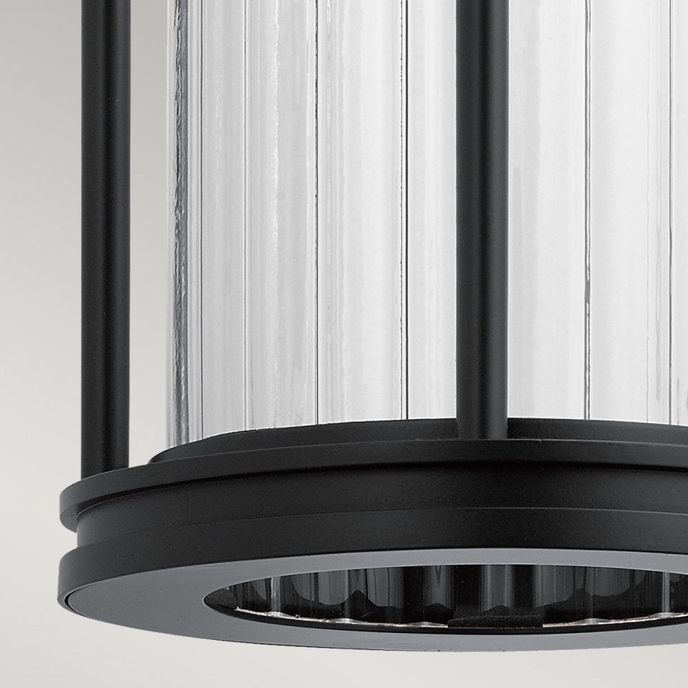 Kichler Barras Single Medium Wall Lantern - Black