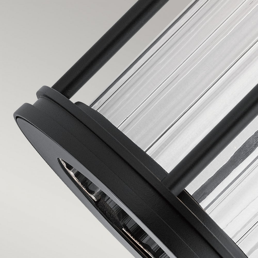 Kichler Barras Single Small Wall Lantern - Black