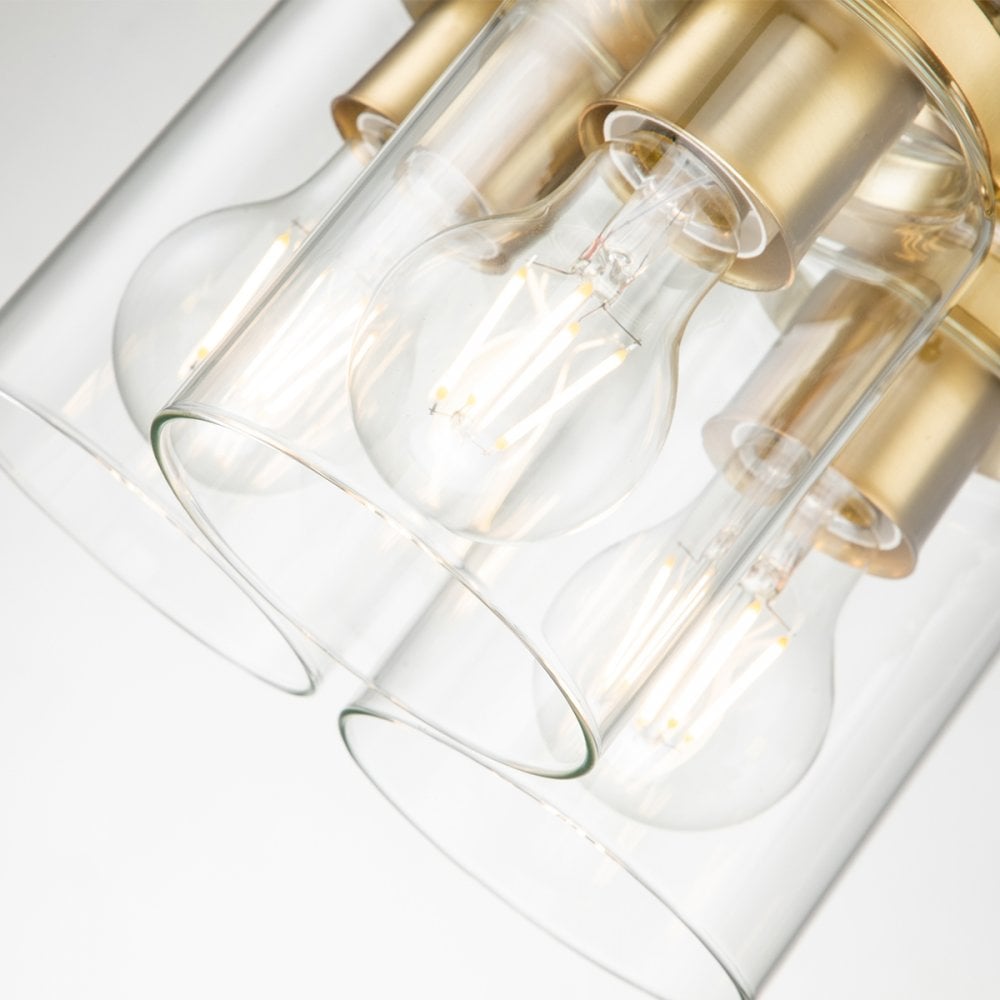 Kichler Brinley 3 Light Pendant - Brushed Brass