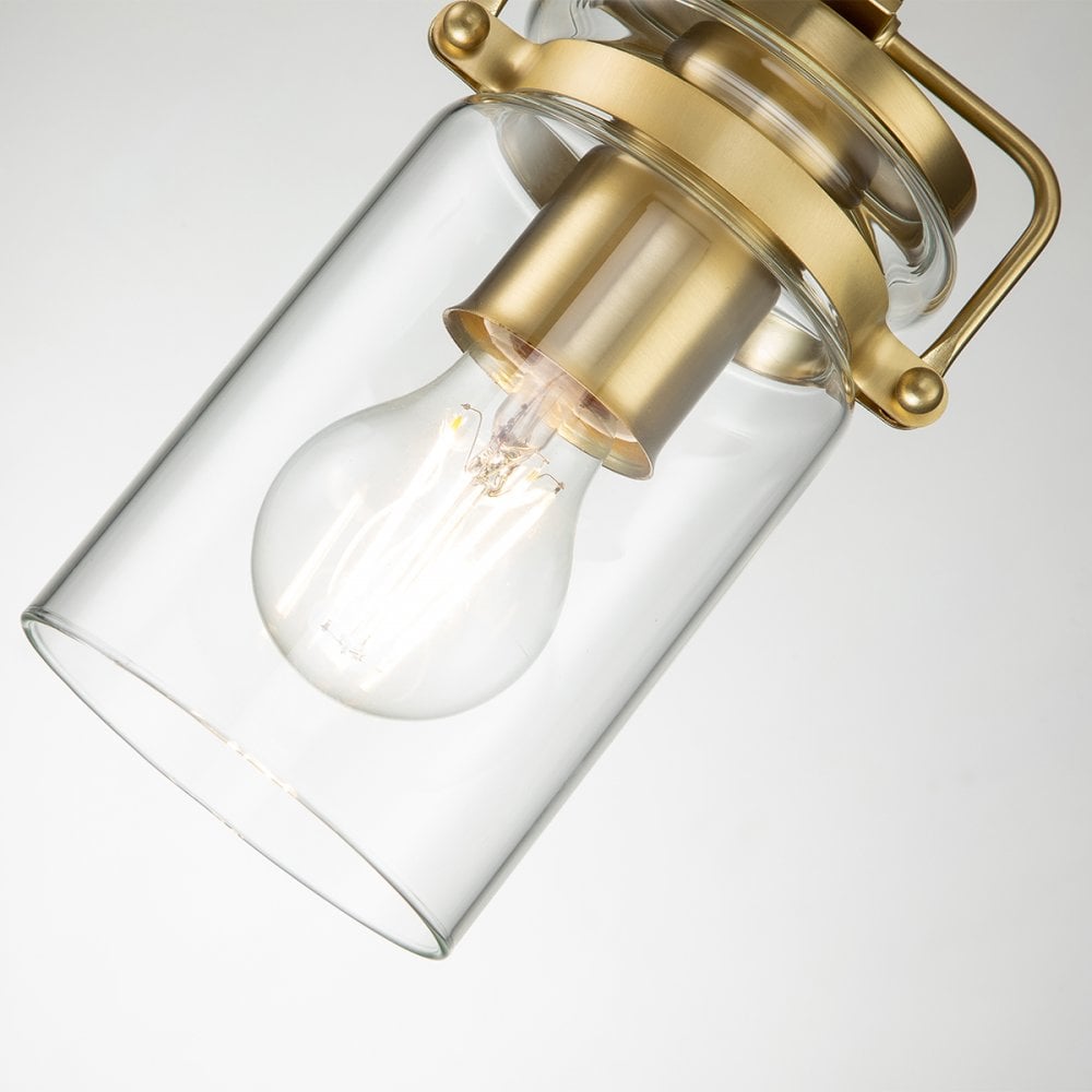 Kichler Brinley Single Mini Pendant - Brushed Brass