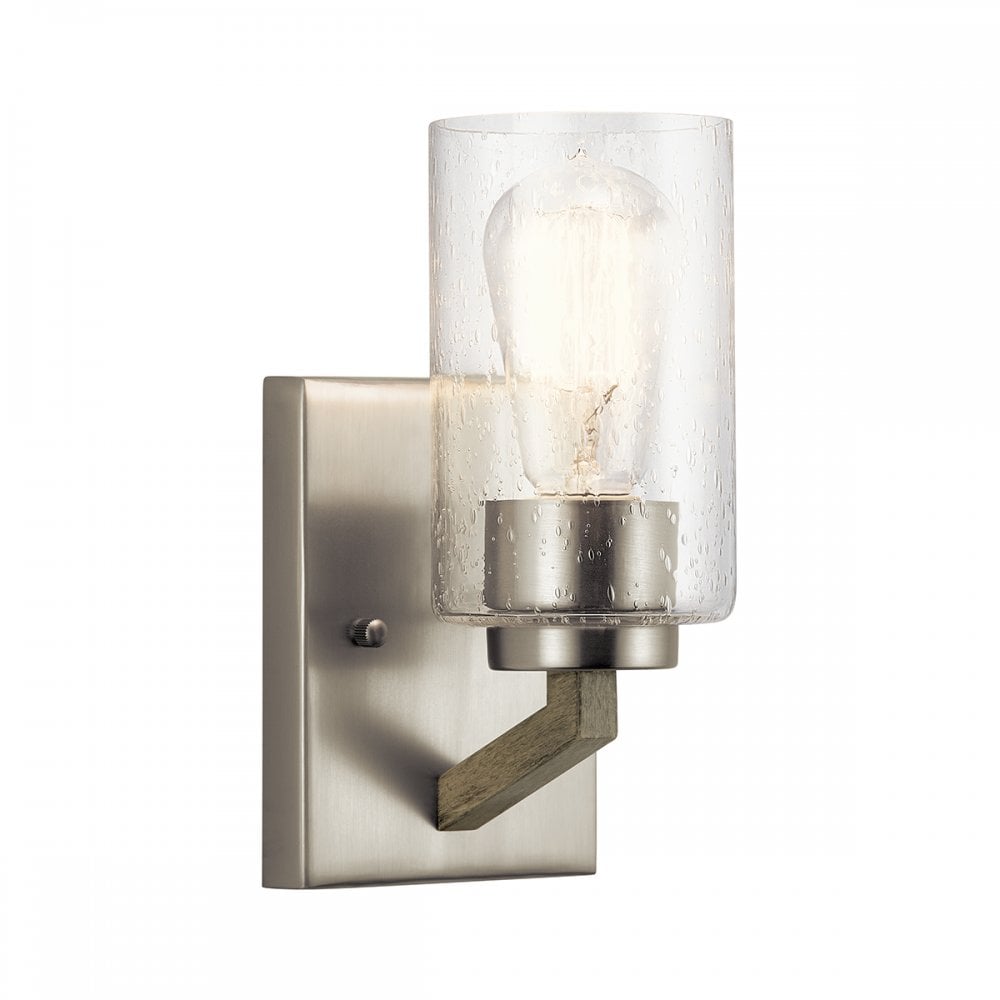 Kichler Deryn Single Wall Light - Distressed Antique Grey