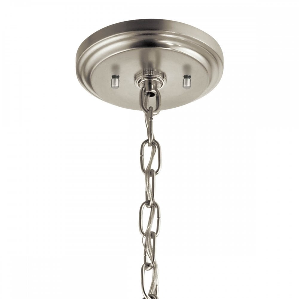 Kichler Deryn 3 Light Chandelier - Distressed Antique Grey