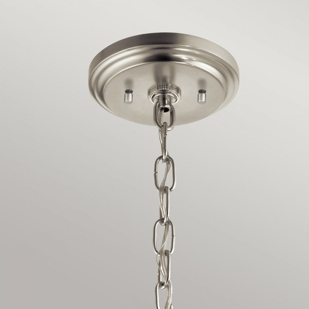 Kichler Deryn 5 Light Chandelier - Distressed Antique Grey