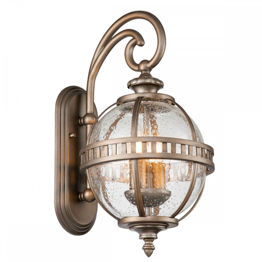 Kichler Halleron 2 Light Wall Lantern - Burnished Bronze