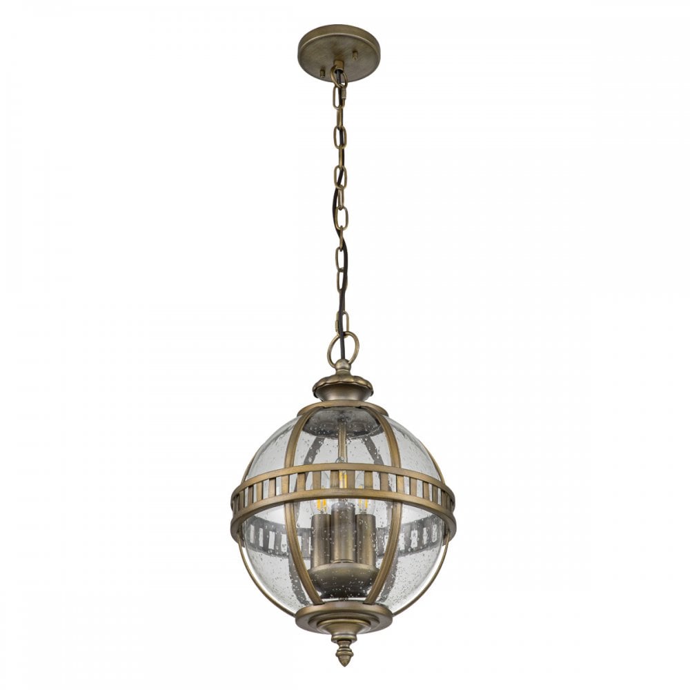 Kichler Halleron 3 Light Chain Lantern - Burnished Bronze
