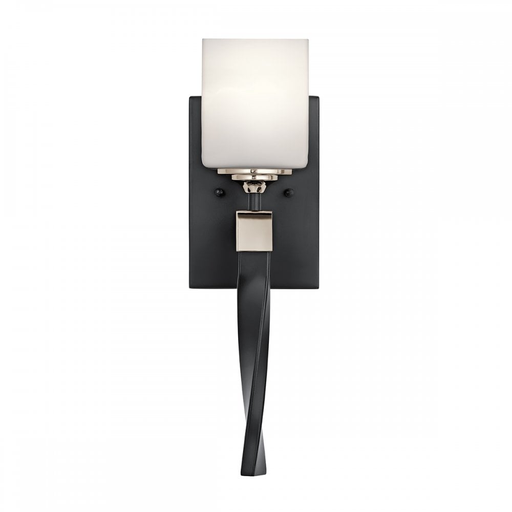 Kichler Marette Single Bathroom Wall Light - Black