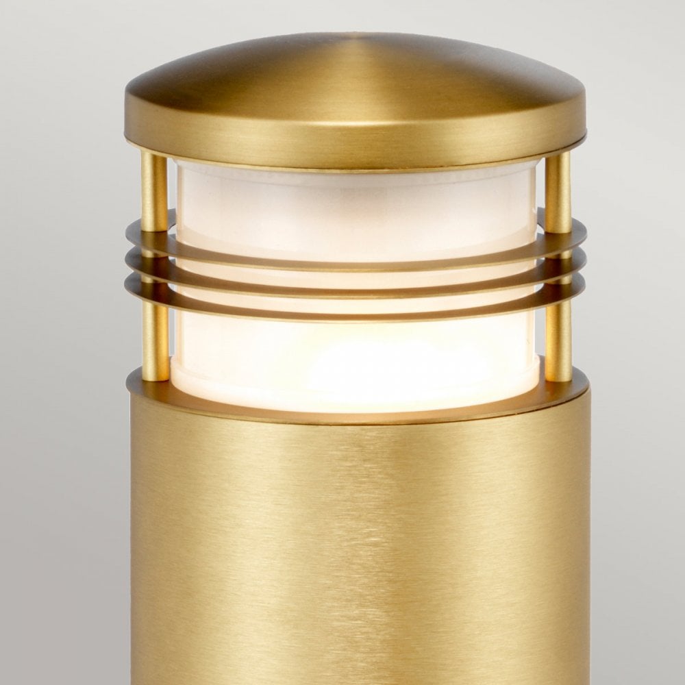 Elstead Newbrighton Single Bollard 600mm - Antique Brass
