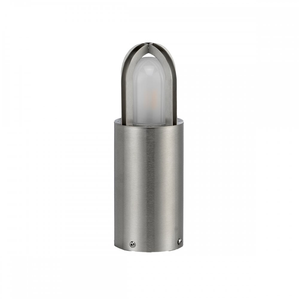 Elstead Paignton Single Bollard 300mm - Stainless Steel