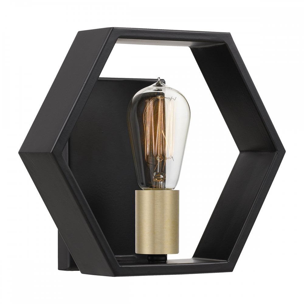 Quoizel Bismarck Single Wall Light - Earth Black