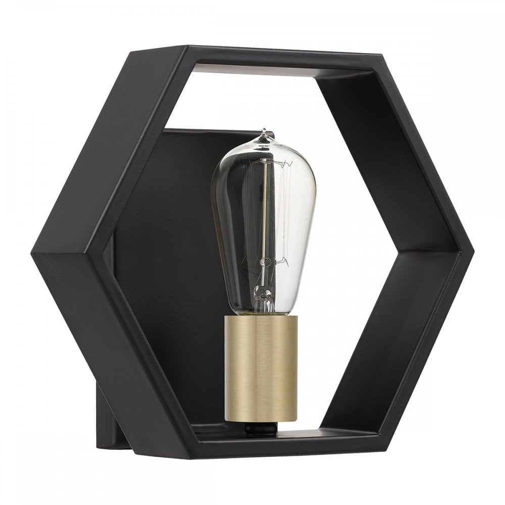 Quoizel Bismarck Single Wall Light - Earth Black