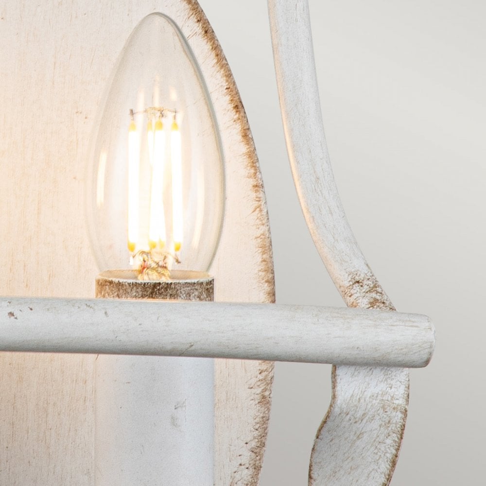 Quoizel Bradbury 2 Light Wall Light - Antique White