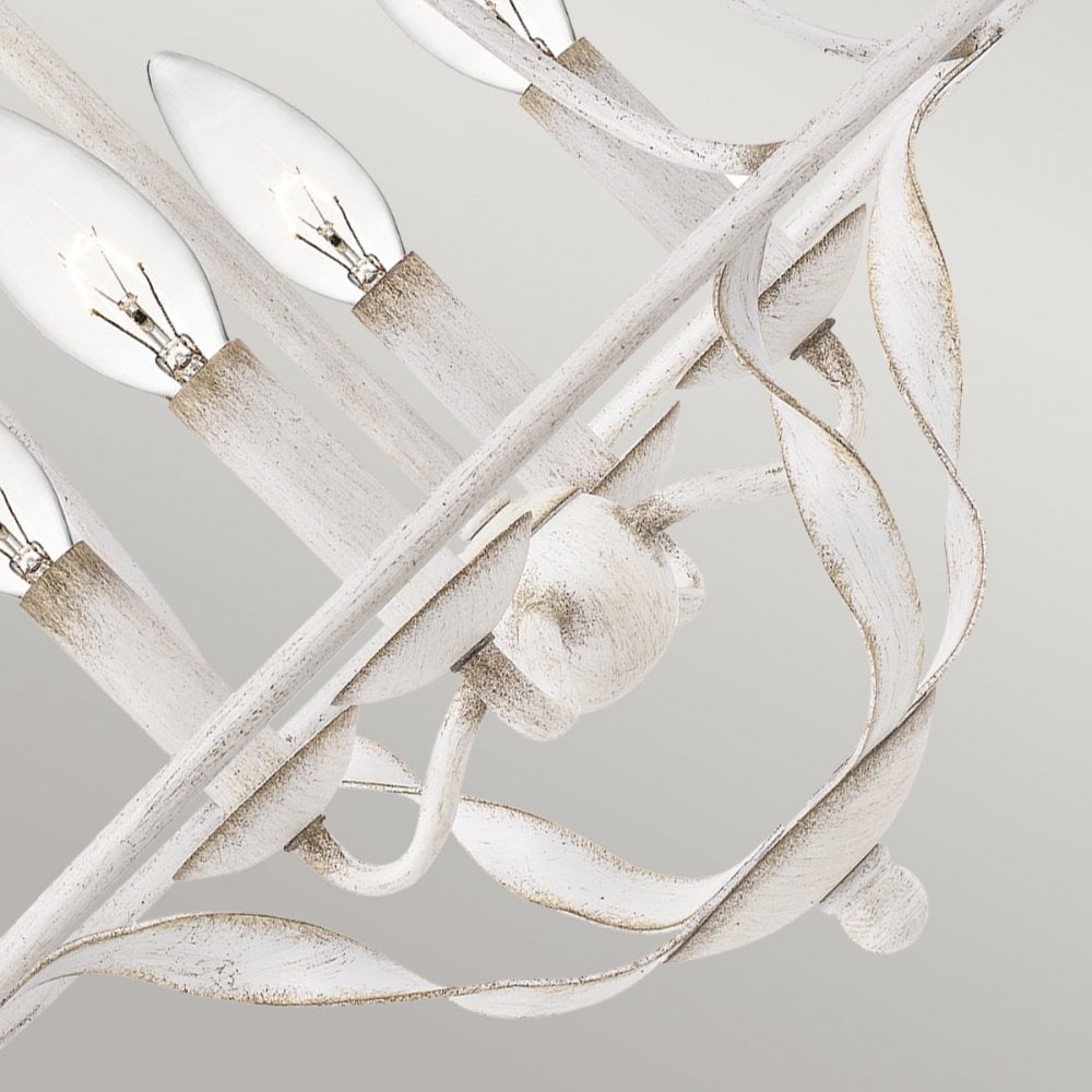 Quoizel Bradbury 4 Light Pendant - Antique White