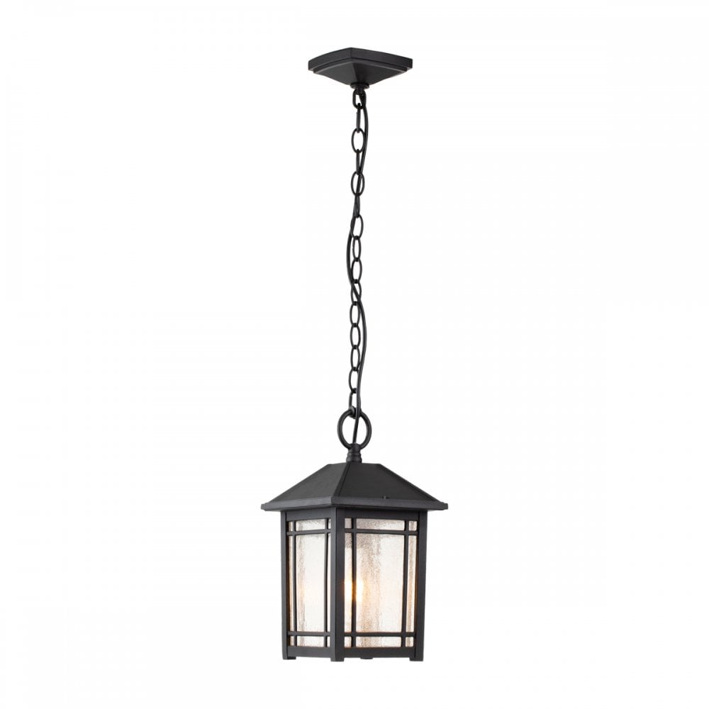 Quoizel Cedar Point Single Chain Lantern - Black