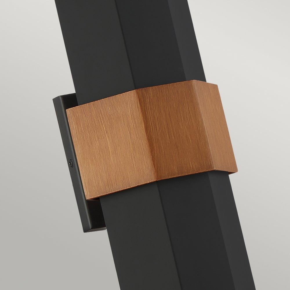 Quoizel Chasm LED Wall Lantern - Large - Matte Black