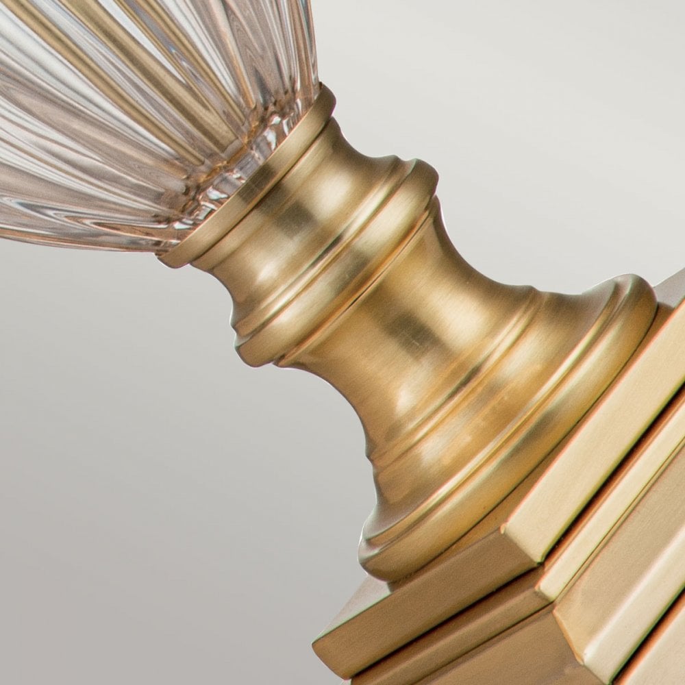 Quoizel Dennison Single Table Lamp - Brushed Brass